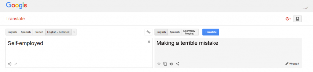 The Doomsday Prophet - When the Words “Self-Employed” Get Lost in Translation by Amanda Muledy on Craft Your Content