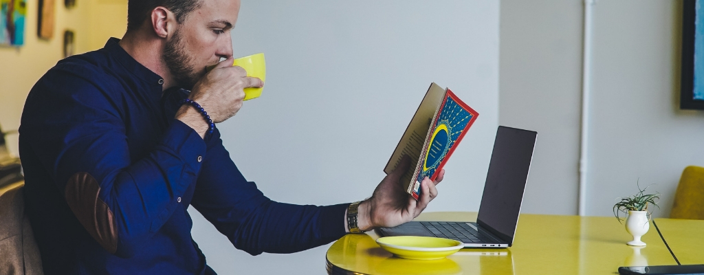 writing reviews
